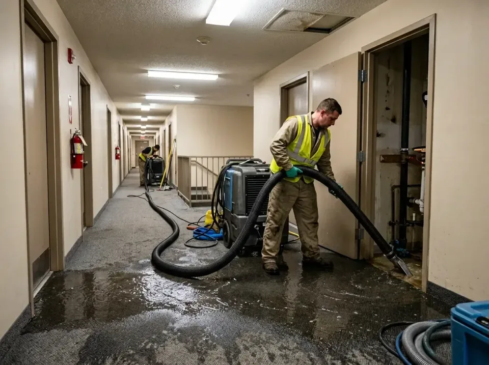 multi-unit-apartment-hallway-f-005 — frequently asked questions, Emergency Burst Pipe Water Extraction & Removal in Mathis,…